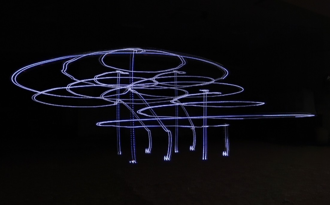 Distributed Online Learning for Displacement-based Formation Control